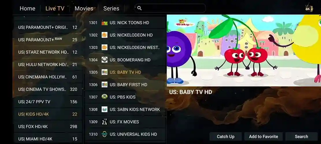 Preview 3 - Thunder IPTV Premium IPTV Subscription