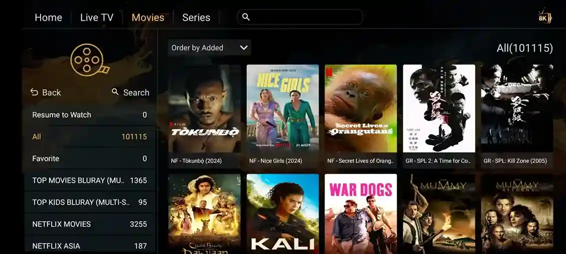 Preview 5 - Thunder IPTV Premium IPTV Subscription