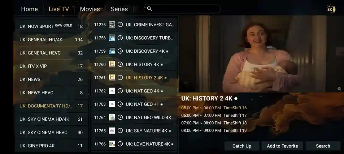 Preview 6 - Thunder IPTV Premium IPTV Subscription